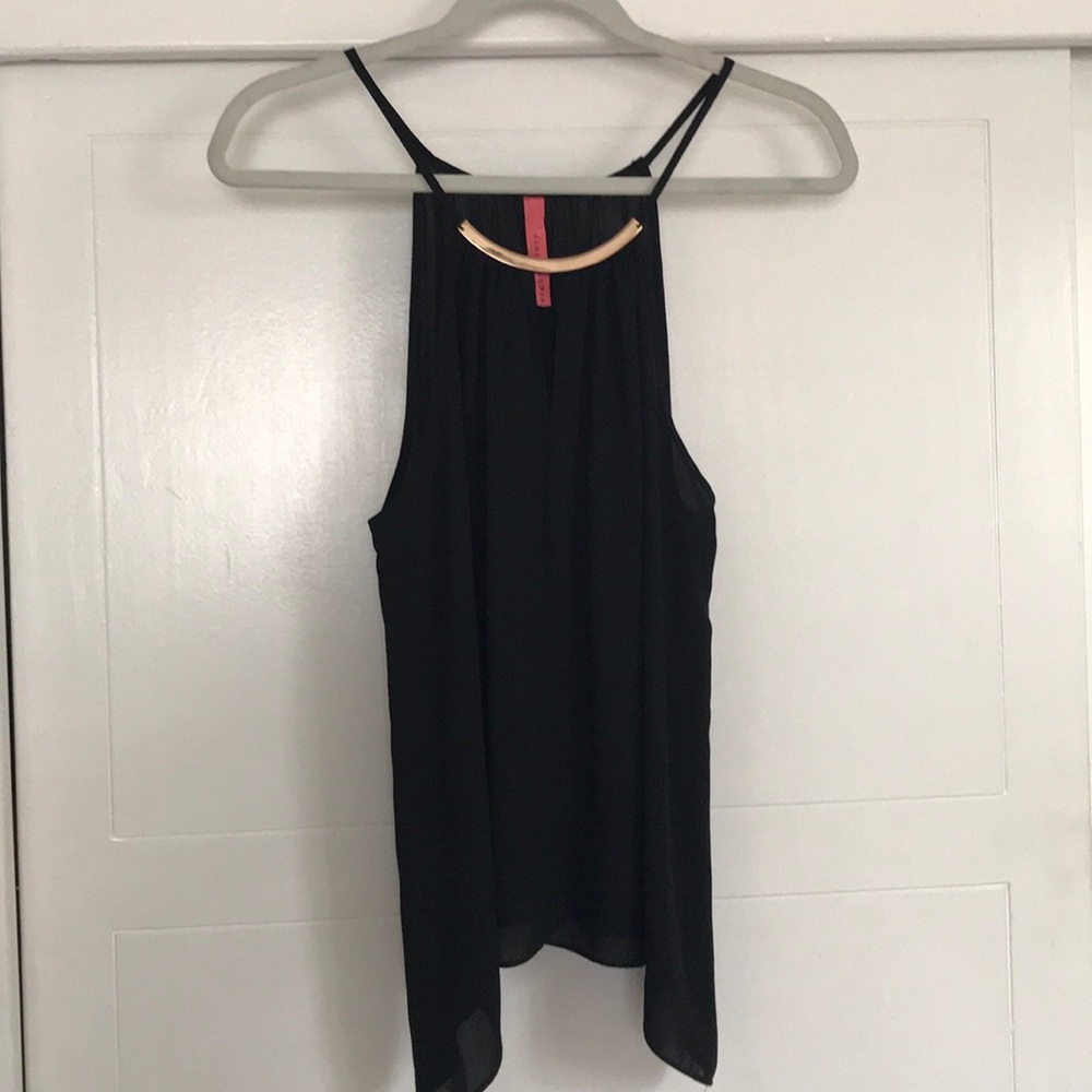 Eight Sixty Gold Accented Tank